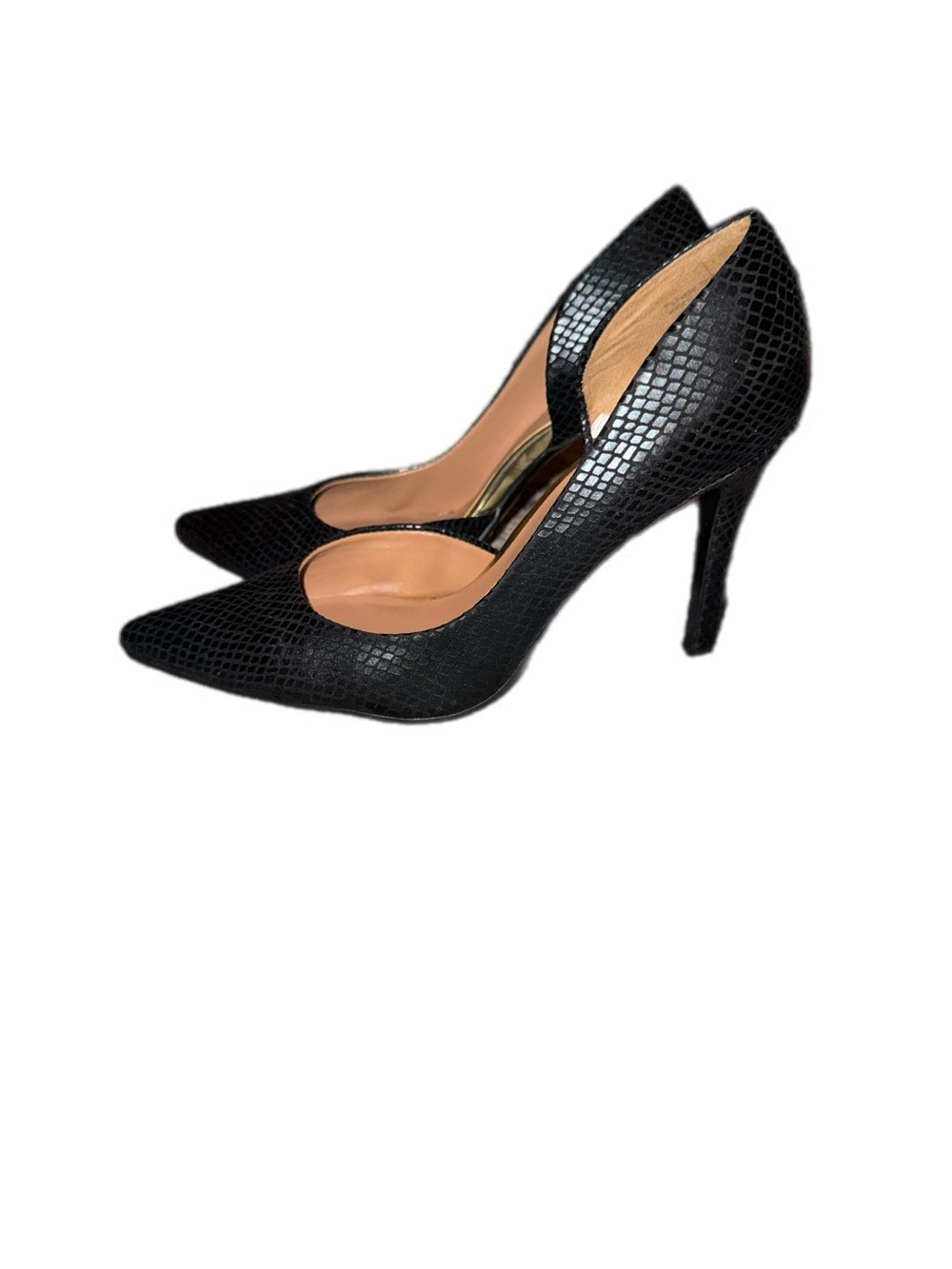 Sexy mossimo Black Pointed Toe High Heels mint condition size 7.5 - Picture 4 of 8